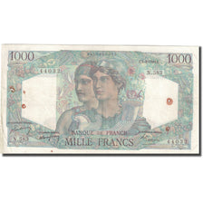 France, 1000 Francs, Minerve et Hercule, 1949, 1949-09-01, TB, Fayette:41.29