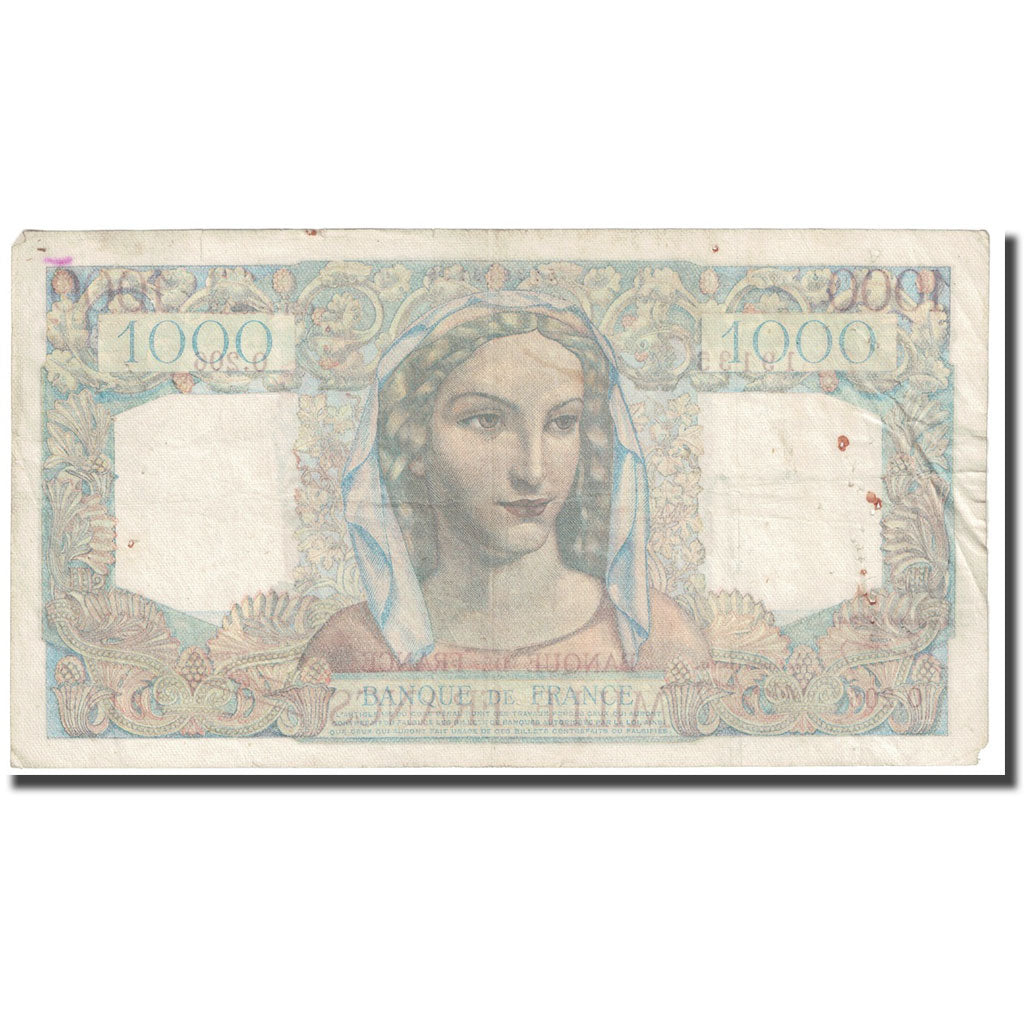 Frankrijk, 1000 Francs, Minerve et Hercule, 1946, 1946-02-21, TB, Fayette:41.11