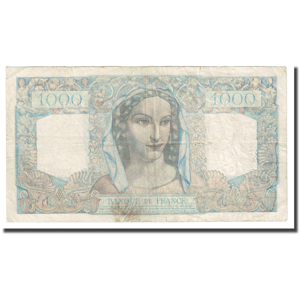 Frankrijk, 1000 Francs, Minerve et Hercule, 1946, 1946-02-21, TB, Fayette:41.11