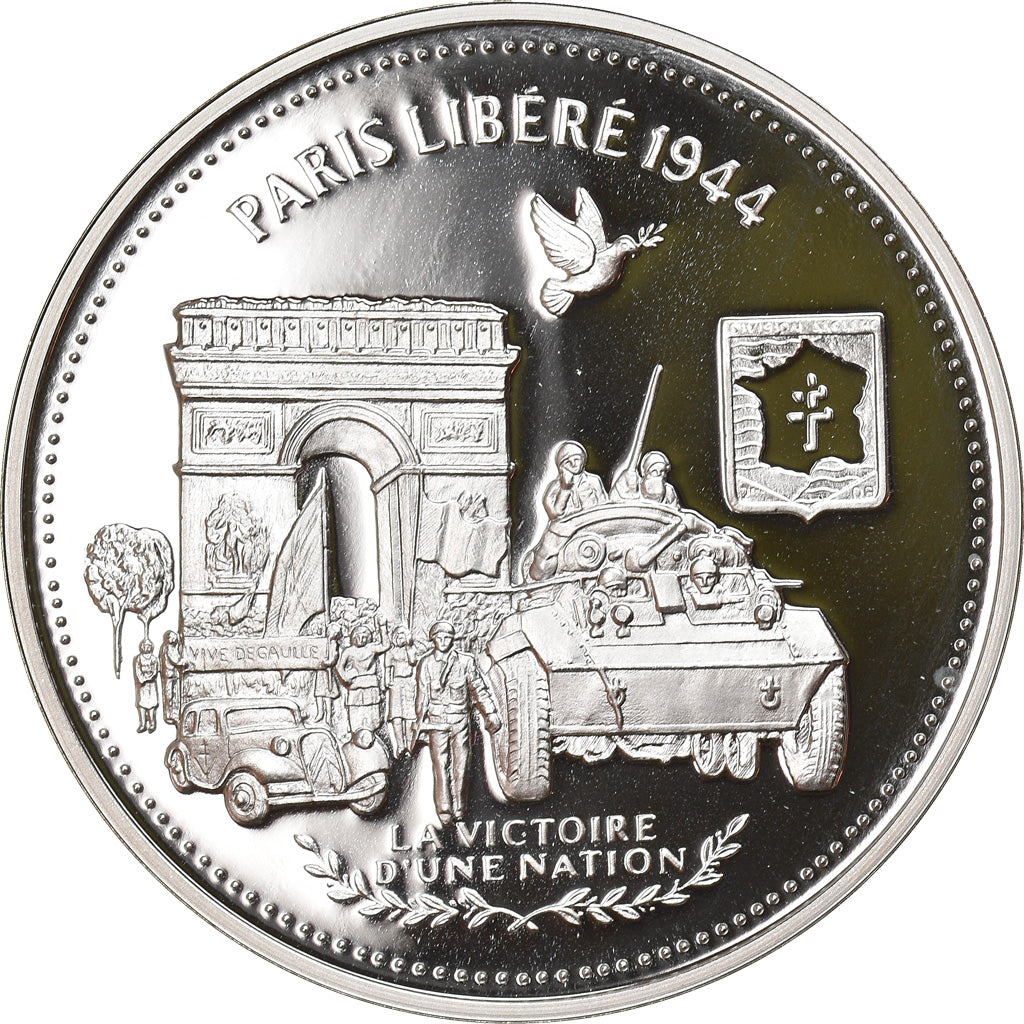 France, Medal, Seconde Guerre Mondiale, Paris Libéré, 25 Août 1944, Politics