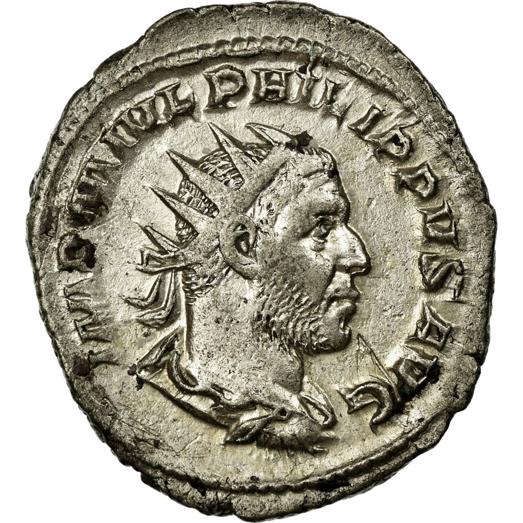 Philip I, Antoninianus, Billon, AU(50-53), Cohen:123