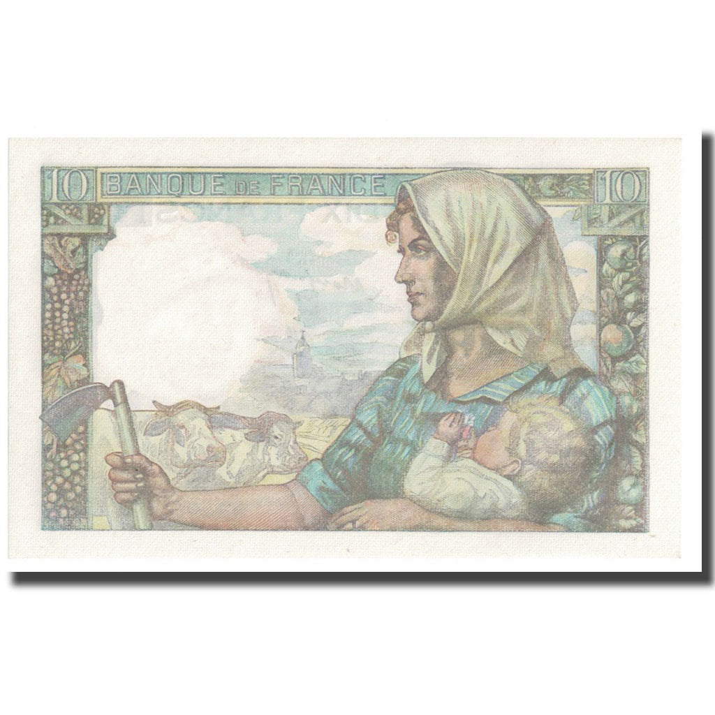 France, 10 Francs, Mineur, 1944, 1944-06-22, NEUF, Fayette:8.12, KM:99e