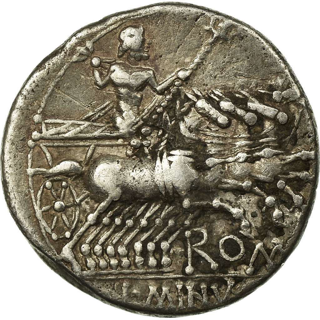 Minucia, Denarius, Rome, Argento, BB+, Babelon:15