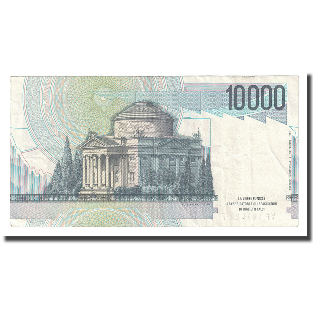 Banconote, Italia, 10,000 Lire, 1984, 1984-09-03, KM:112c, SPL