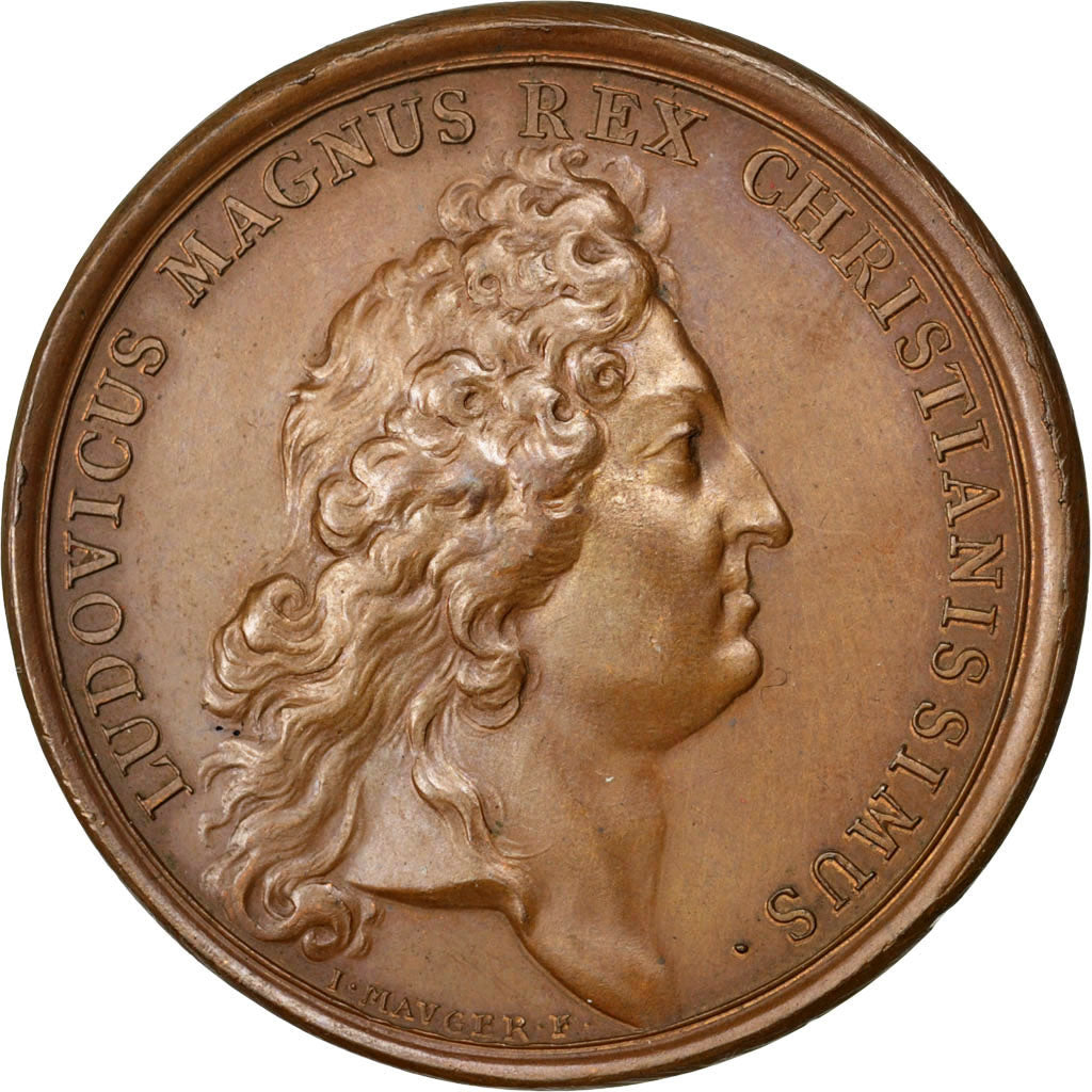 France, Médaille, Louis XIV, Cuivre, SUP, Divo:193