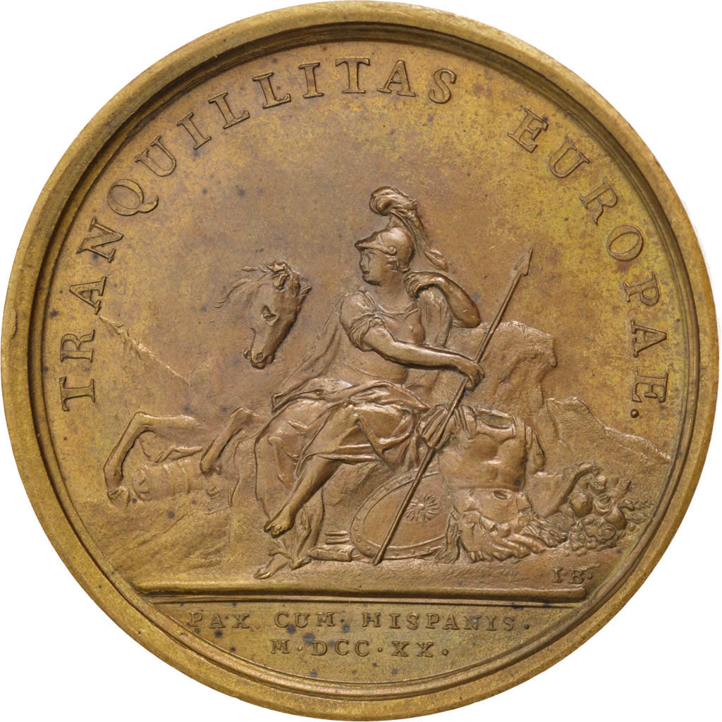 Francia, medaglia, Louis XV, Rame, SPL-, Divo:33