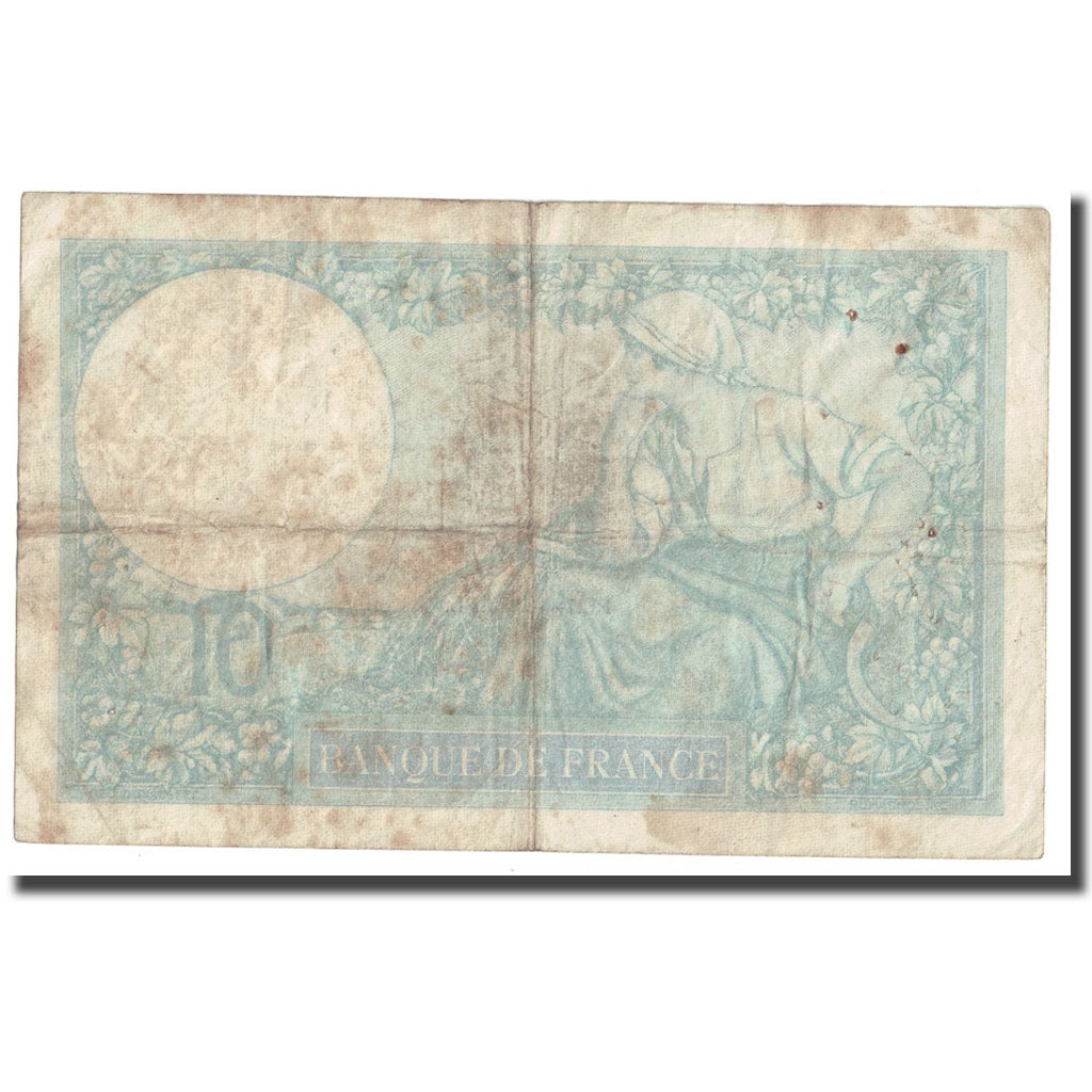 France, 10 Francs, Minerve, 1939, 1939-09-07, TB, Fayette:7.6, KM:84