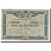 France, Quimper et Brest, 1 Franc, 1920, VF(20-25), Pirot:104-17