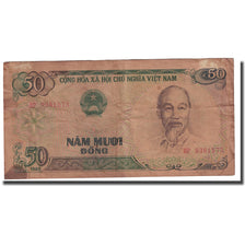 Banconote, Vietnam, 50 D<ox>ng, 1985, KM:96a, B+