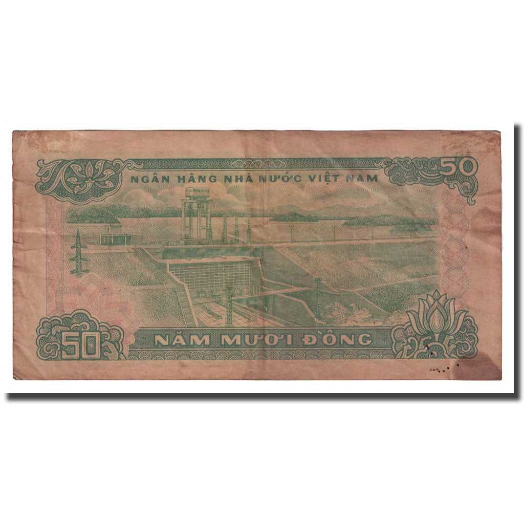 Billet, Viet Nam, 50 D<ox>ng, 1985, KM:96a, B+