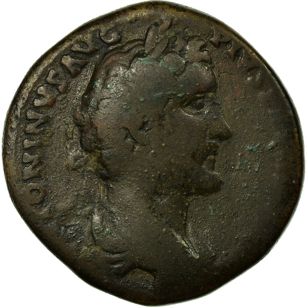 Antoninus Pius, Sesterzio, Rome, Rame, MB, Cohen:686