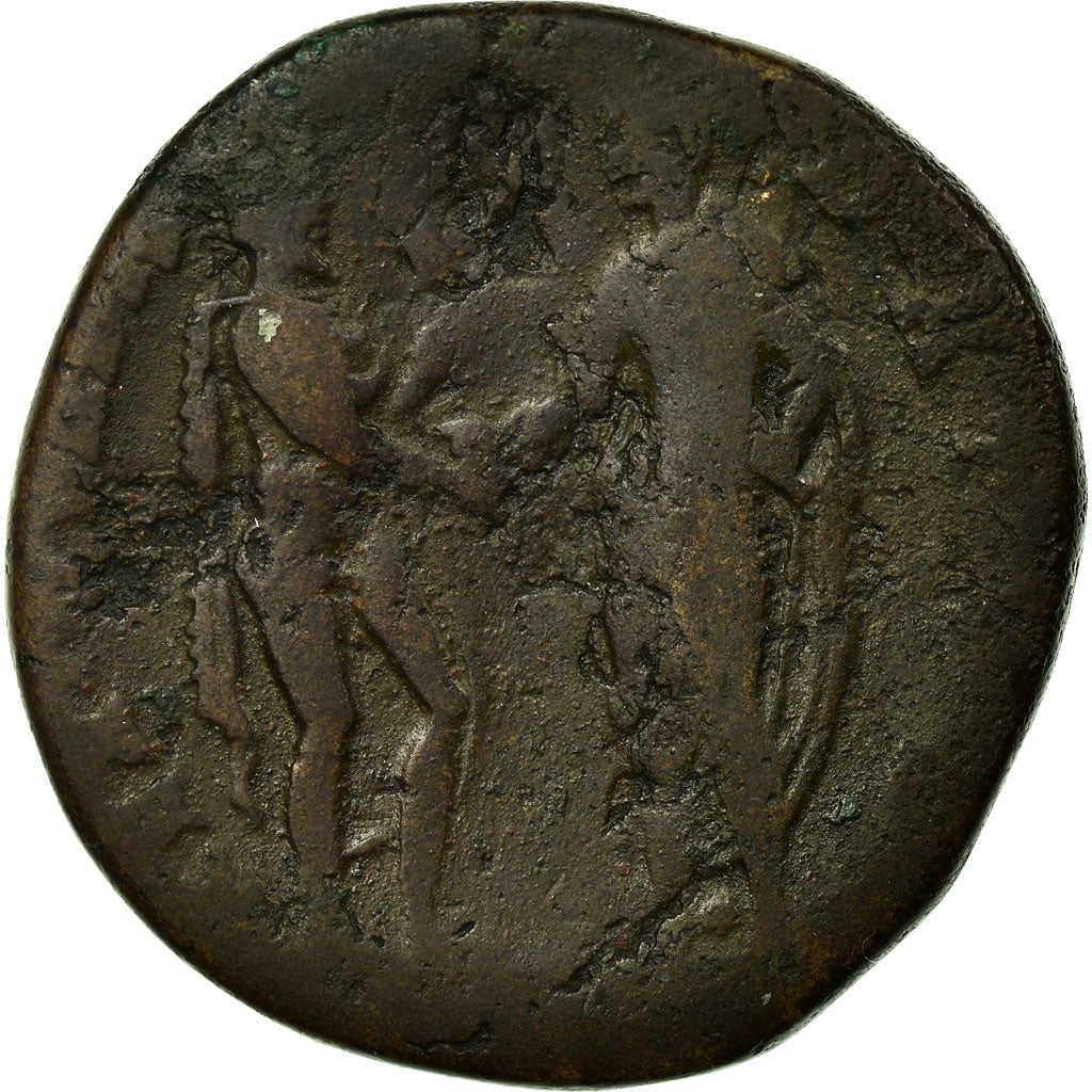 Antoninus Pius, Sesterzio, Rome, Rame, MB, Cohen:686