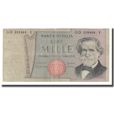 Billete, 1000 Lire, 1969, Italia, 1969-02-26, KM:101h, RC+