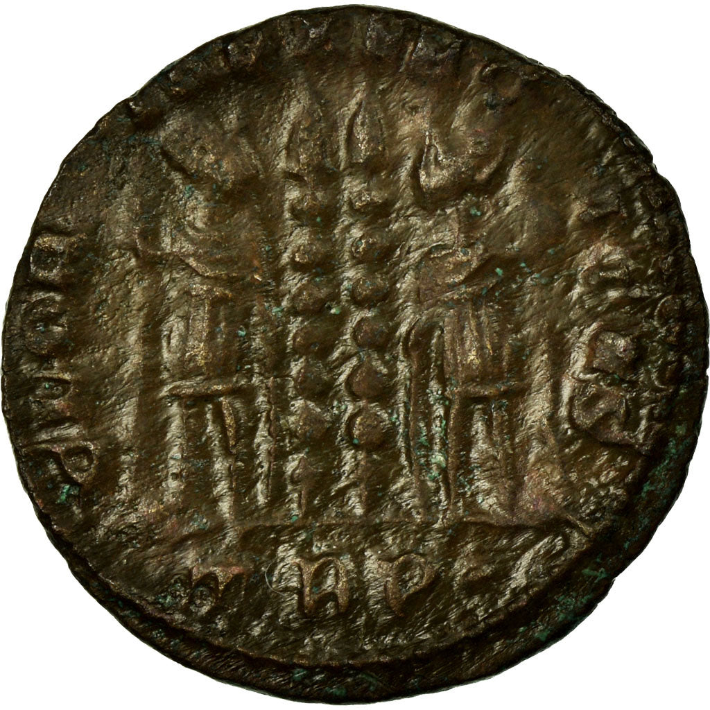Constantine II, Nummus, Trier, Copper, AU(50-53), Cohen:129