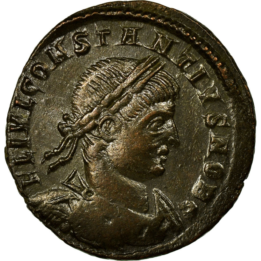 Constantine II, Nummus, Arles, Kupfer, VZ