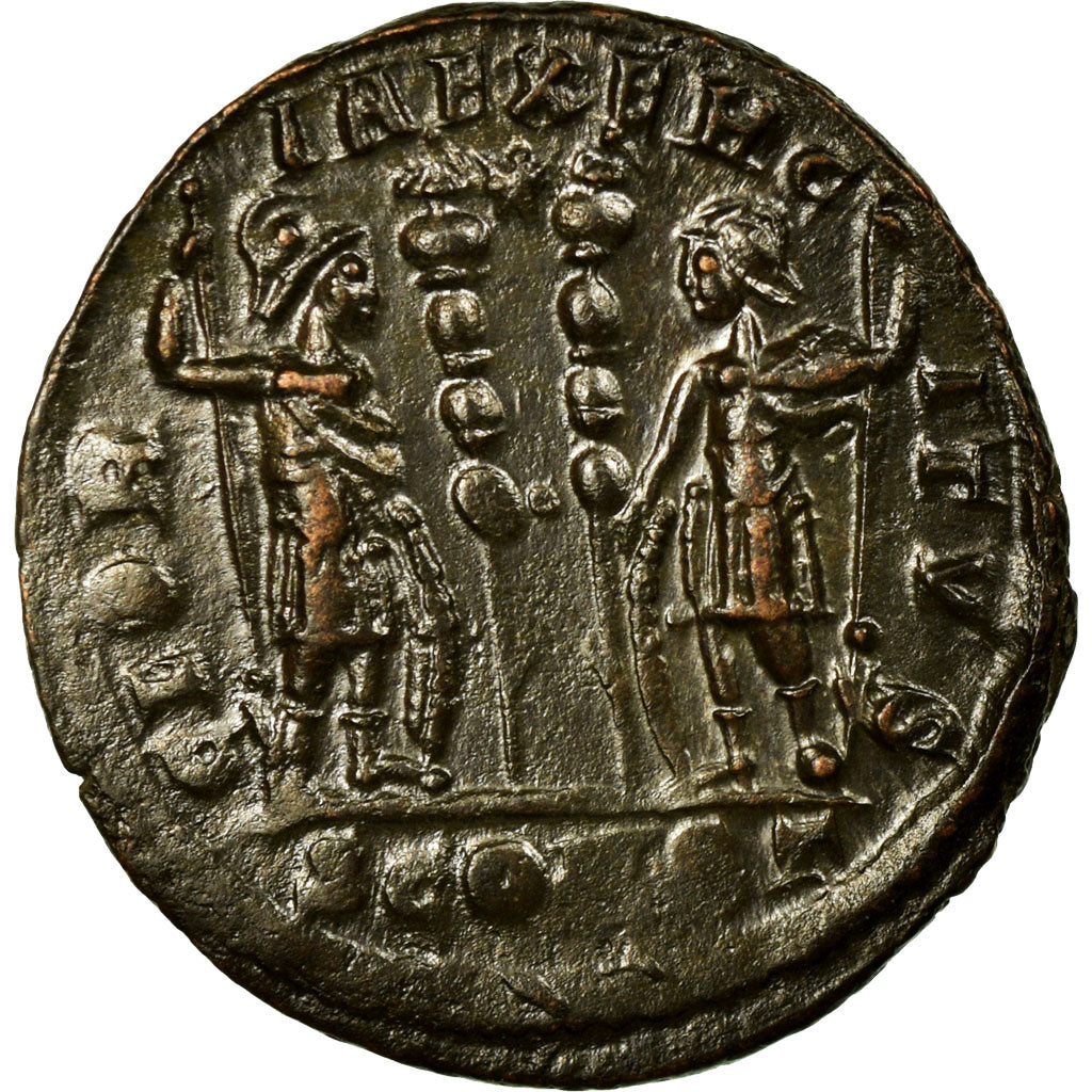Constantine II, Nummus, Arles, Kupfer, VZ