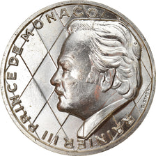 Monaco, Medal, Prince Rainier III, 1974, MS(63), Srebro
