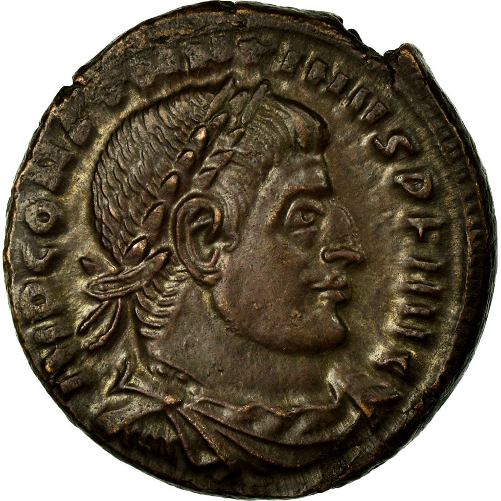 Roman Empire, Constantine I, Nummus, Rome, Copper, AU(55-58), Cohen:536
