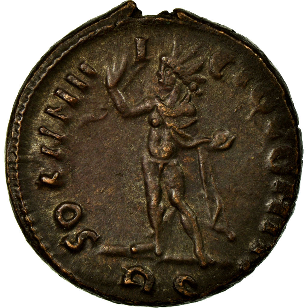 Roman Empire, Constantine I, Nummus, Rome, Copper, AU(55-58), Cohen:536