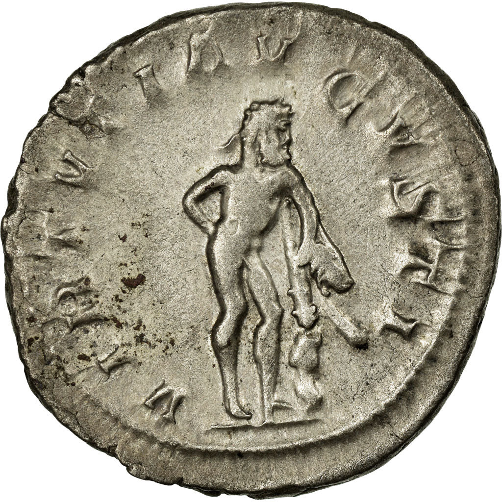 Gordian III, Antoninianus, Billon, AU(55-58), Cohen:404