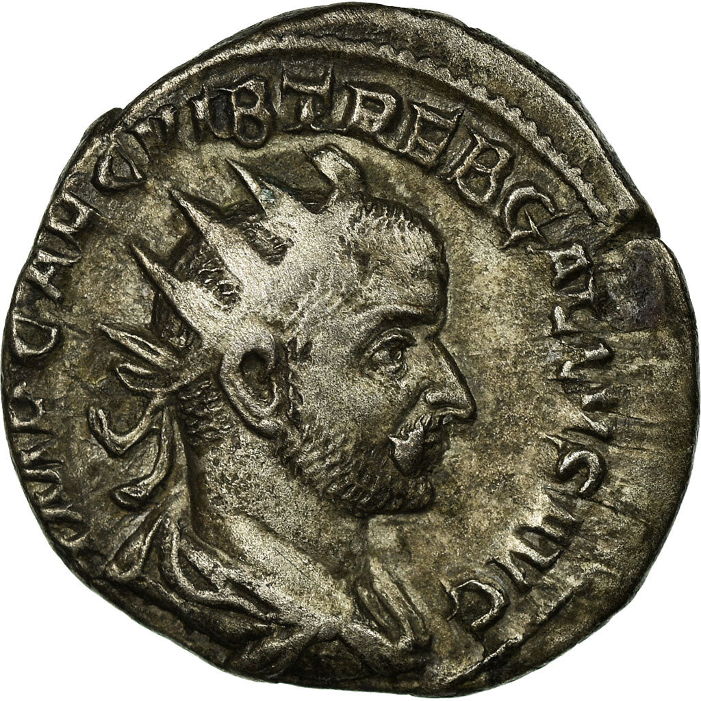 Trebonianus Gallus, Antoninianus, Rome, Billon, AU(50-53), Cohen:49