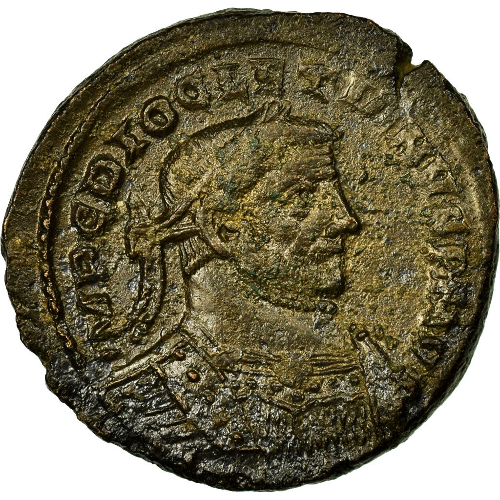 Diocletian, Follis, Copper, VF(30-35), Cohen:87