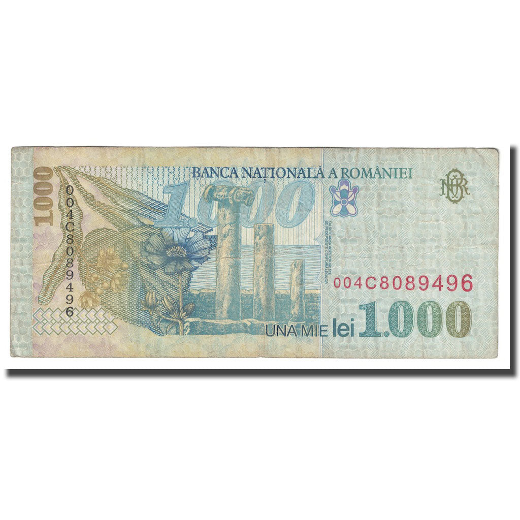 Geldschein, Rumänien, 1000 Lei, 1998, KM:106, SGE