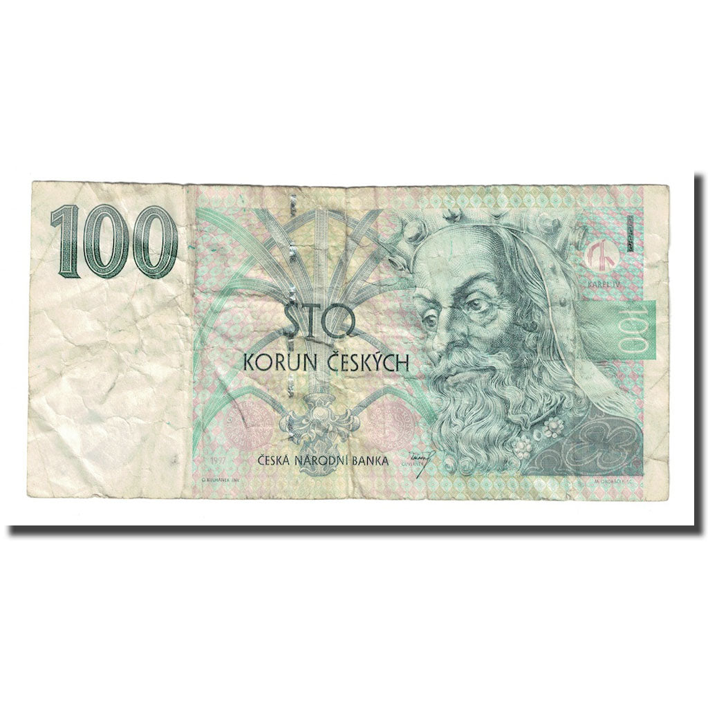 Banknote, Czech Republic, 100 Korun, 1997, KM:18, F(12-15), Fayette:63.7b