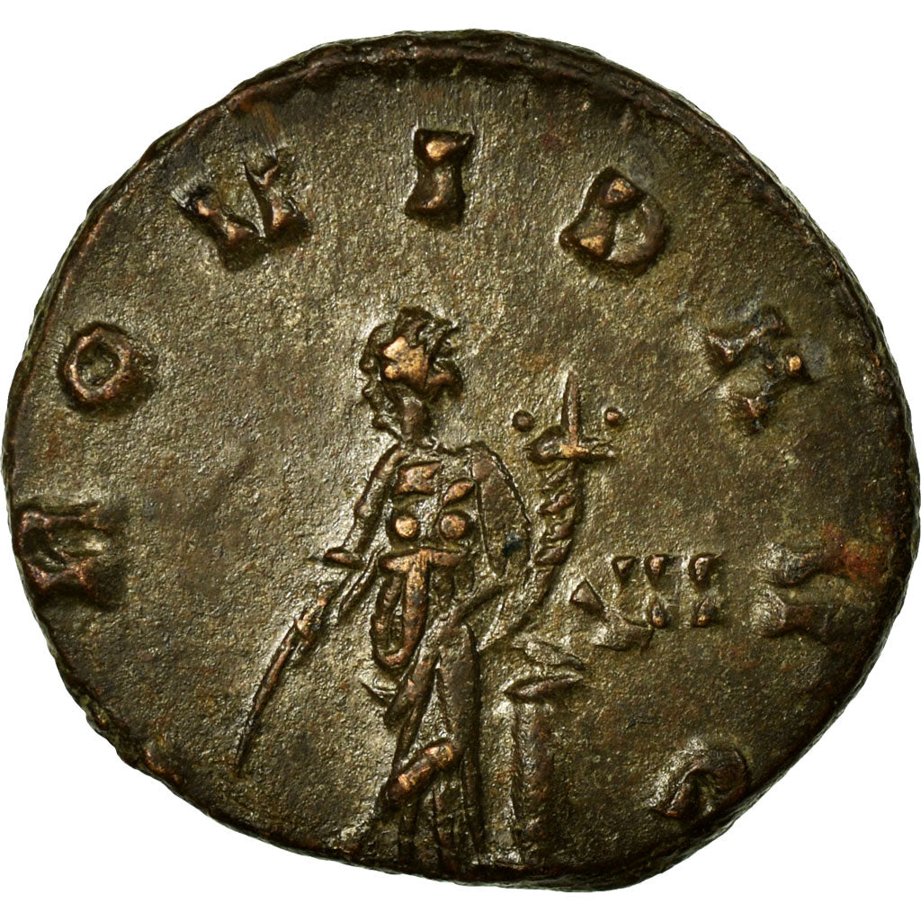 Claudius, Antoninianus, Billon, SS+, Cohen:225
