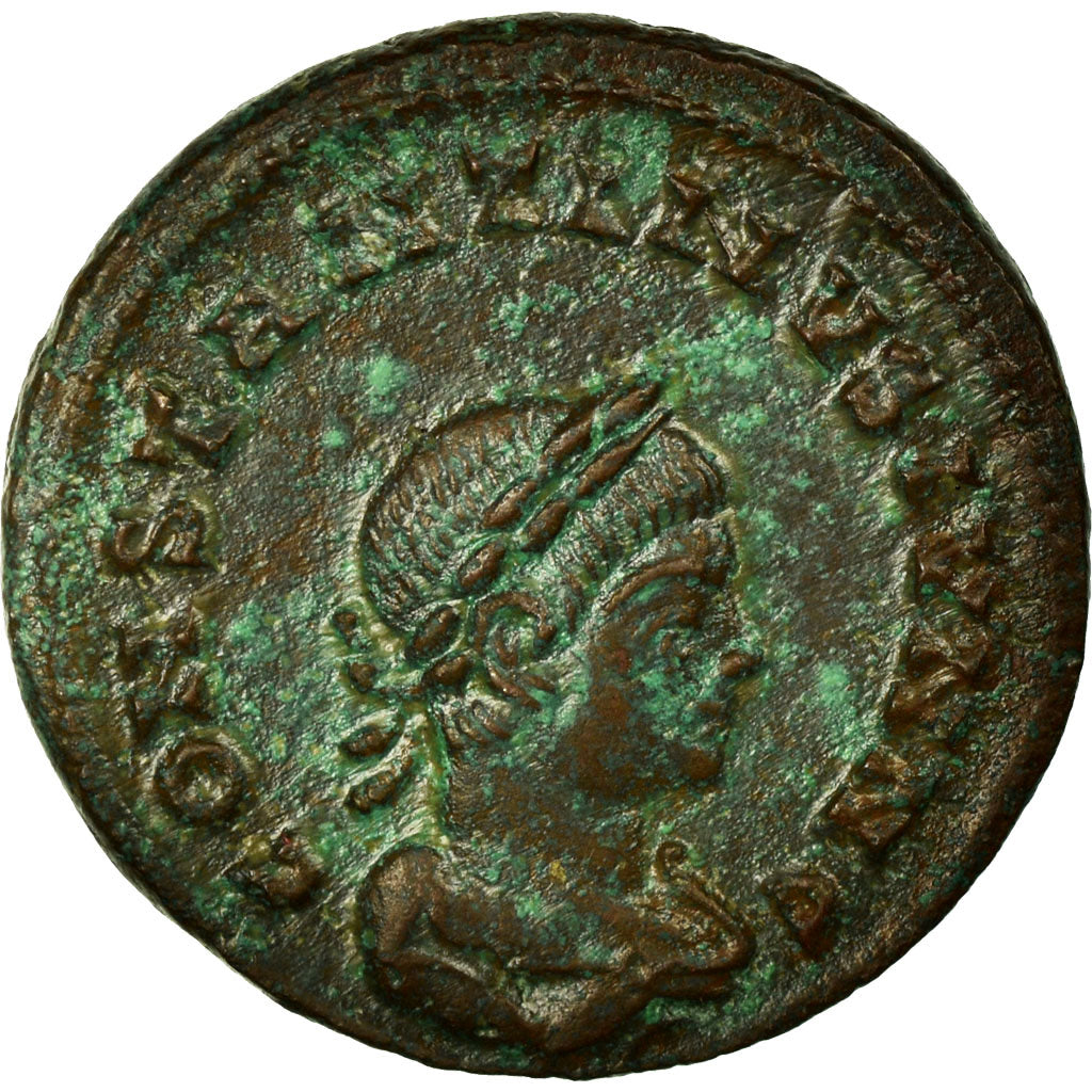 Constantine II, Nummus, Lyon - Lugdunum, Cobre, AU(55-58), Cohen:11