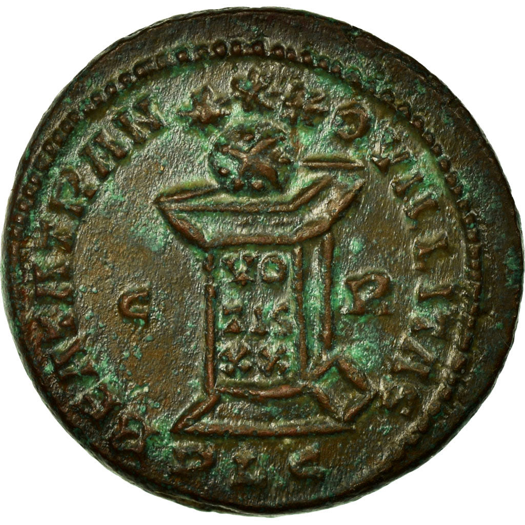 Constantine II, Nummus, Lyon - Lugdunum, Cobre, AU(55-58), Cohen:11