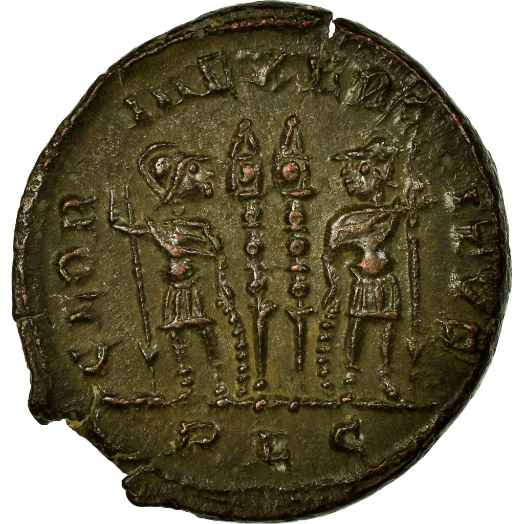 Constantin II, Nummus, Lugdunum, Cuivre, TTB+, Cohen:122