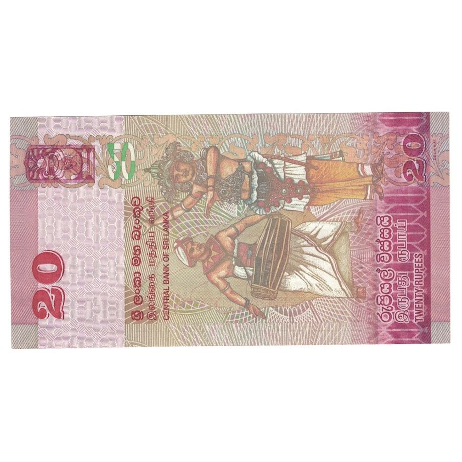 Banknote, Sri Lanka, 20 Rupees, 2010, 2010-01-01, KM:123a, UNC(64)