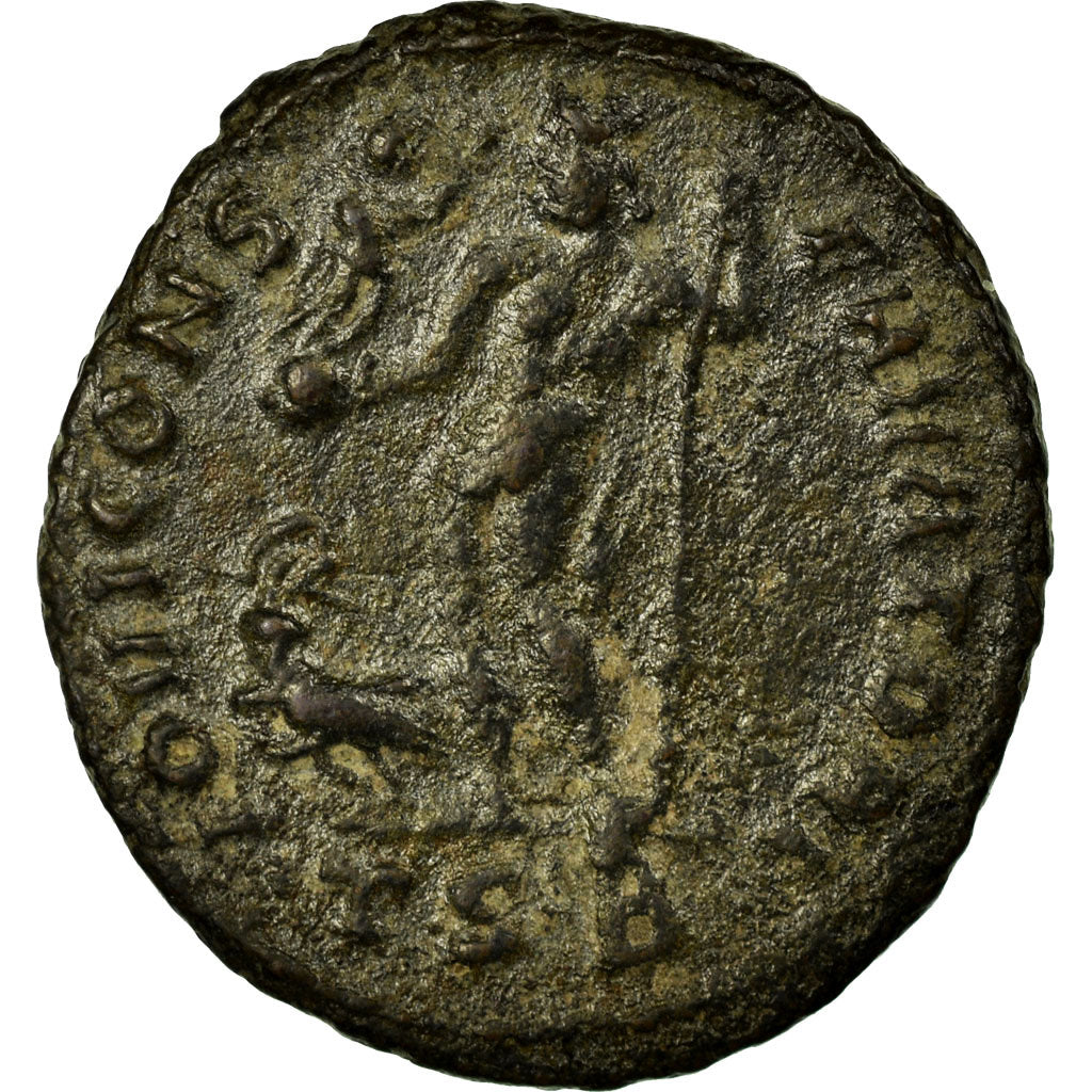 Constantine I, Follis, Thessalonica, Copper, EF(40-45), Cohen:289