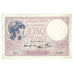 France, 5 Francs, Violet, 1939, 1939-09-14, TTB+, Fayette:04.08, KM:83