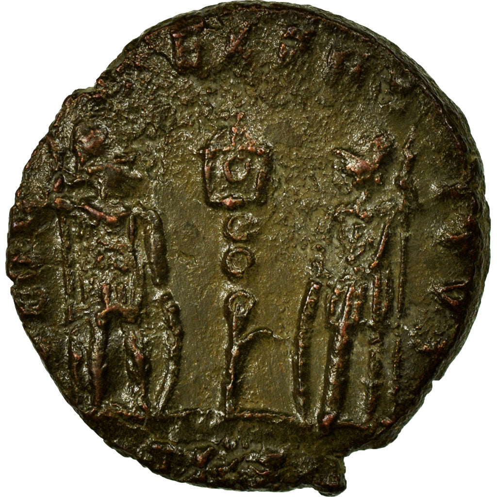 Constantine II, Nummus, Trier, Copper, AU(50-53), Cohen:114