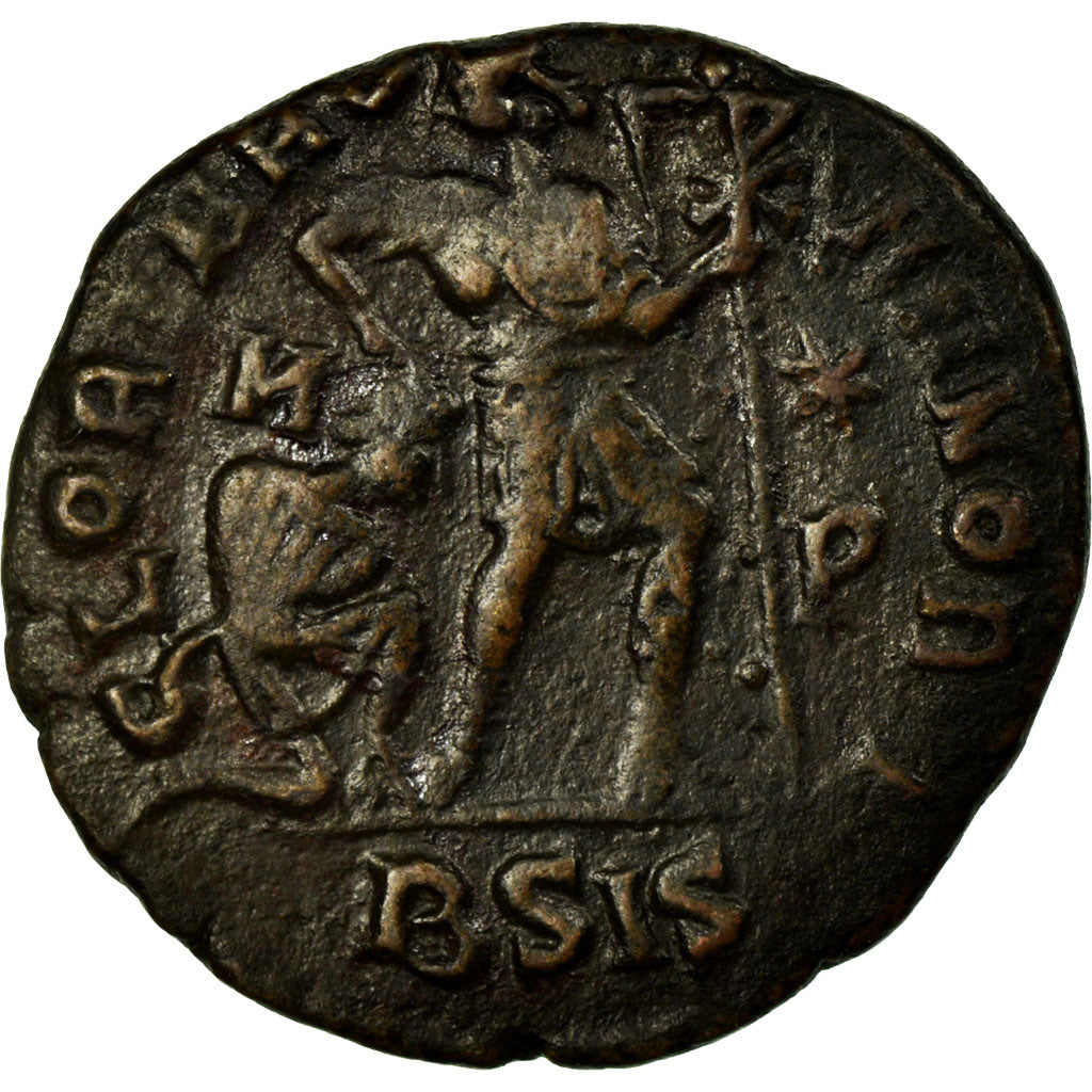 Valentinian I, Nummus, Siscia, Copper, AU(50-53), Cohen:12