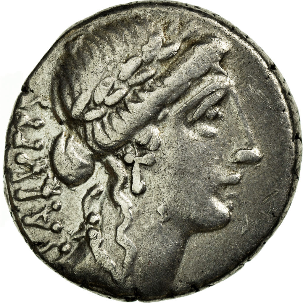 Acilia, Denarius, Argento, BB+