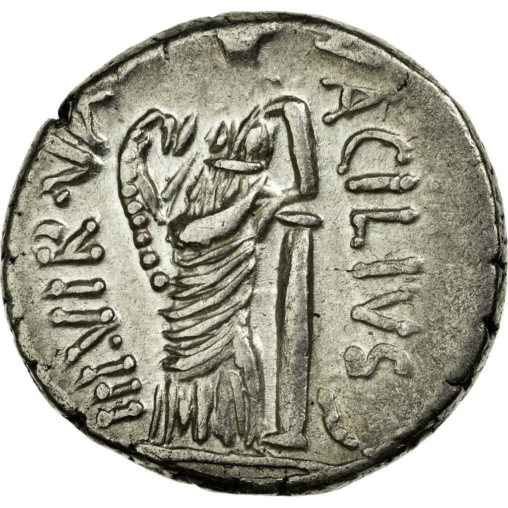 Acilia, Denarius, Argento, BB+