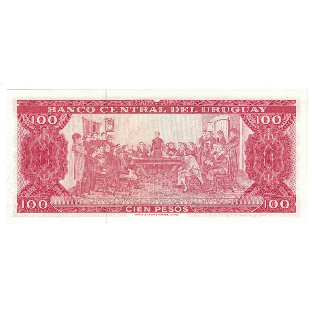 Geldschein, Uruguay, 100 Pesos, Undated (1967), KM:47a, UNZ