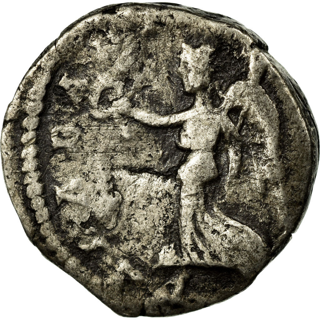 Septimius Severus, Denarius, Prata, VF(30-35), Cohen:744