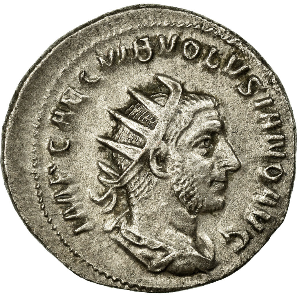 Volusian, Antoninianus, Billon, AU(50-53), Cohen:135