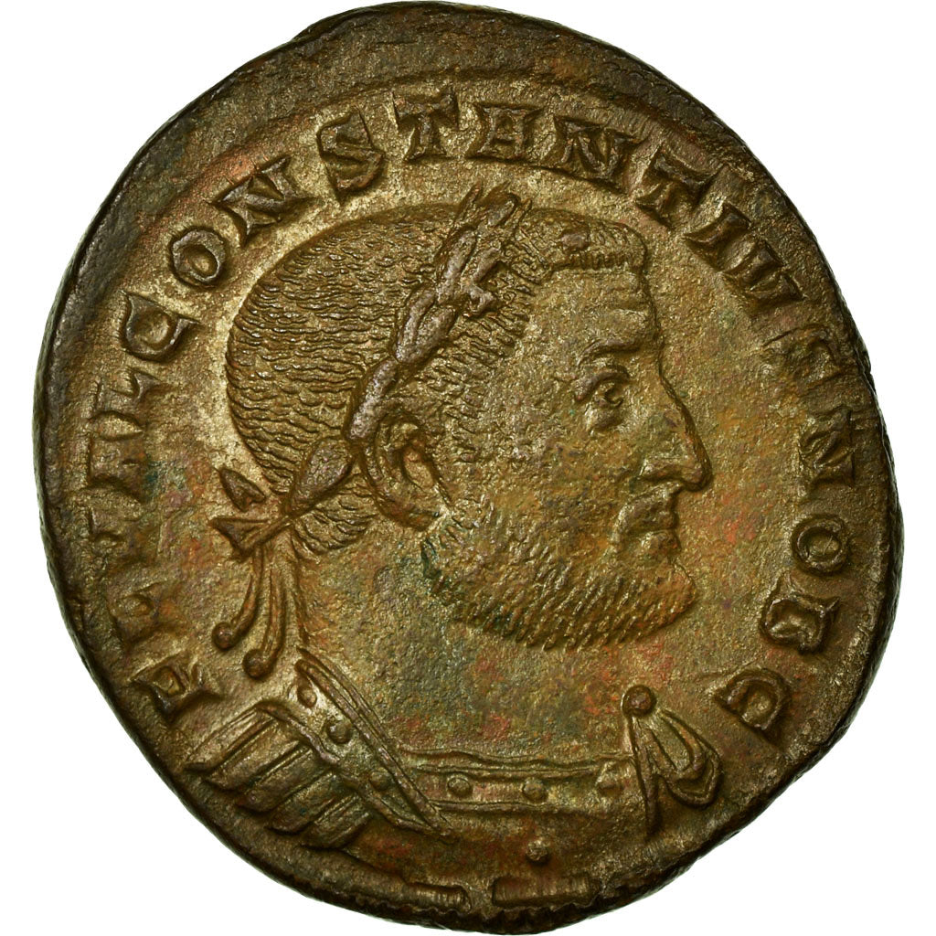 Constantius I, Follis, Copper, AU(55-58), RIC:14