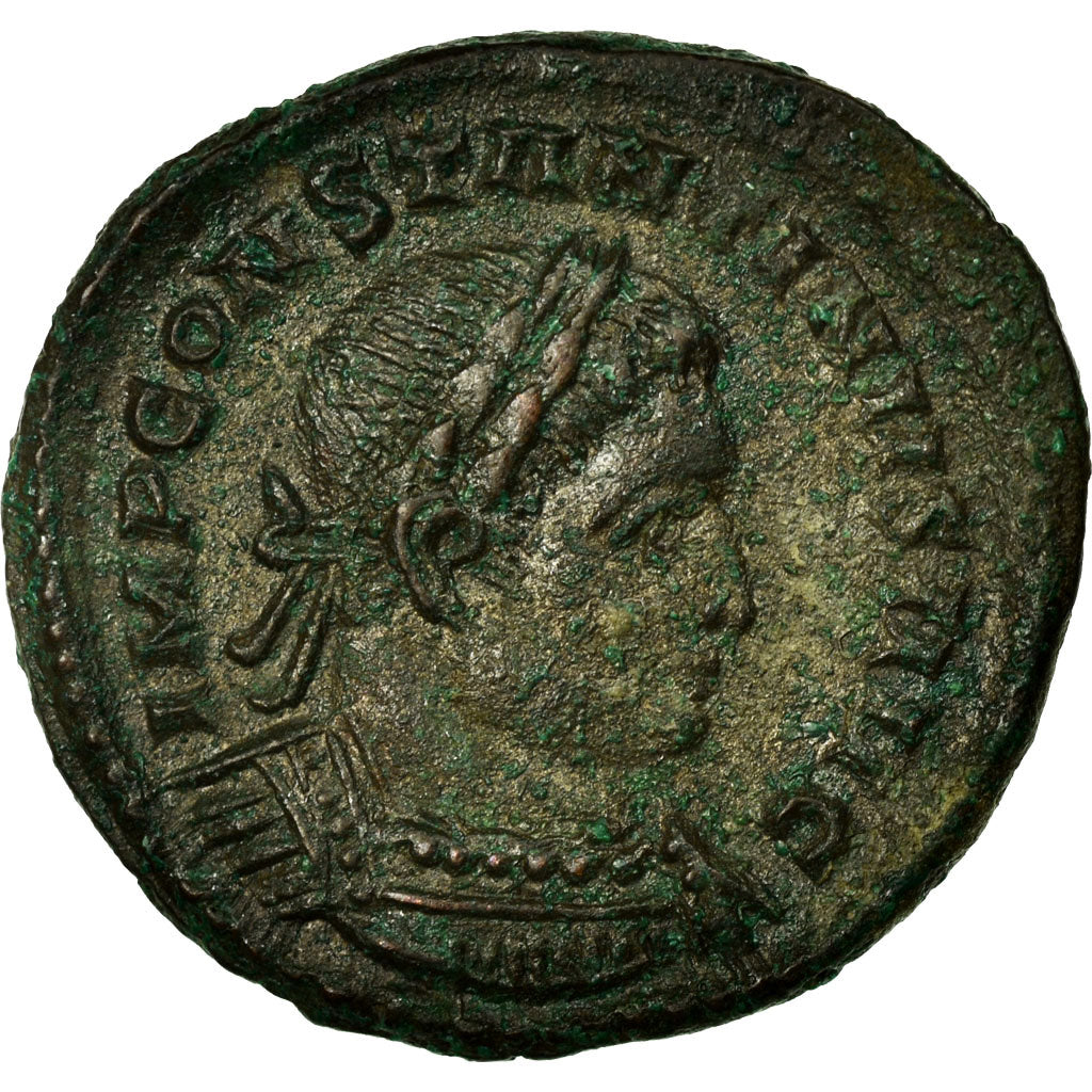 Constantin I, Nummus, Lugdunum, Cuivre, TTB+, Cohen:525