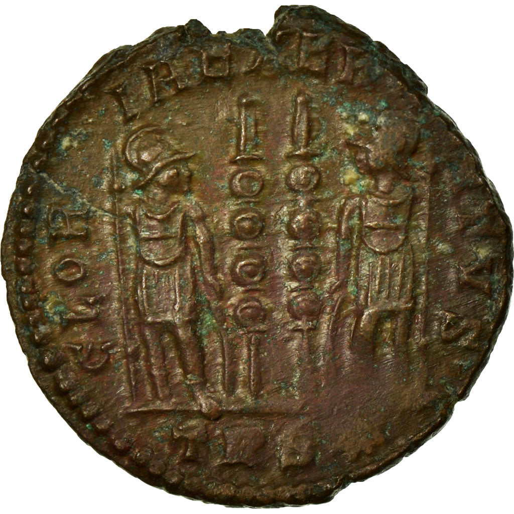 Constantine I, Nummus, Trier, Copper, EF(40-45), Cohen:255