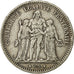 Moneta, Francia, Hercule, 5 Francs, 1875, Bordeaux, MB+, Argento, KM:820.2