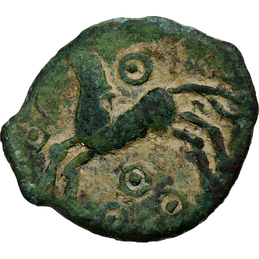 Remi, Bronze Æ, ca. 80-50 BC, Bronze, VF(20-25), Delestrée:233