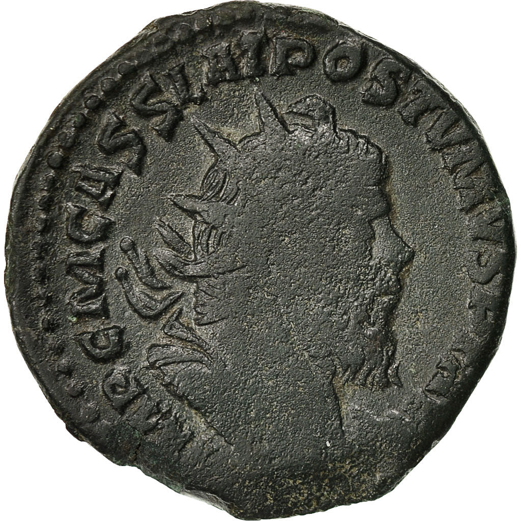 Coin, Postumus, Double Sestertius, 260-269, Trier or Cologne, Rare, VF(30-35)