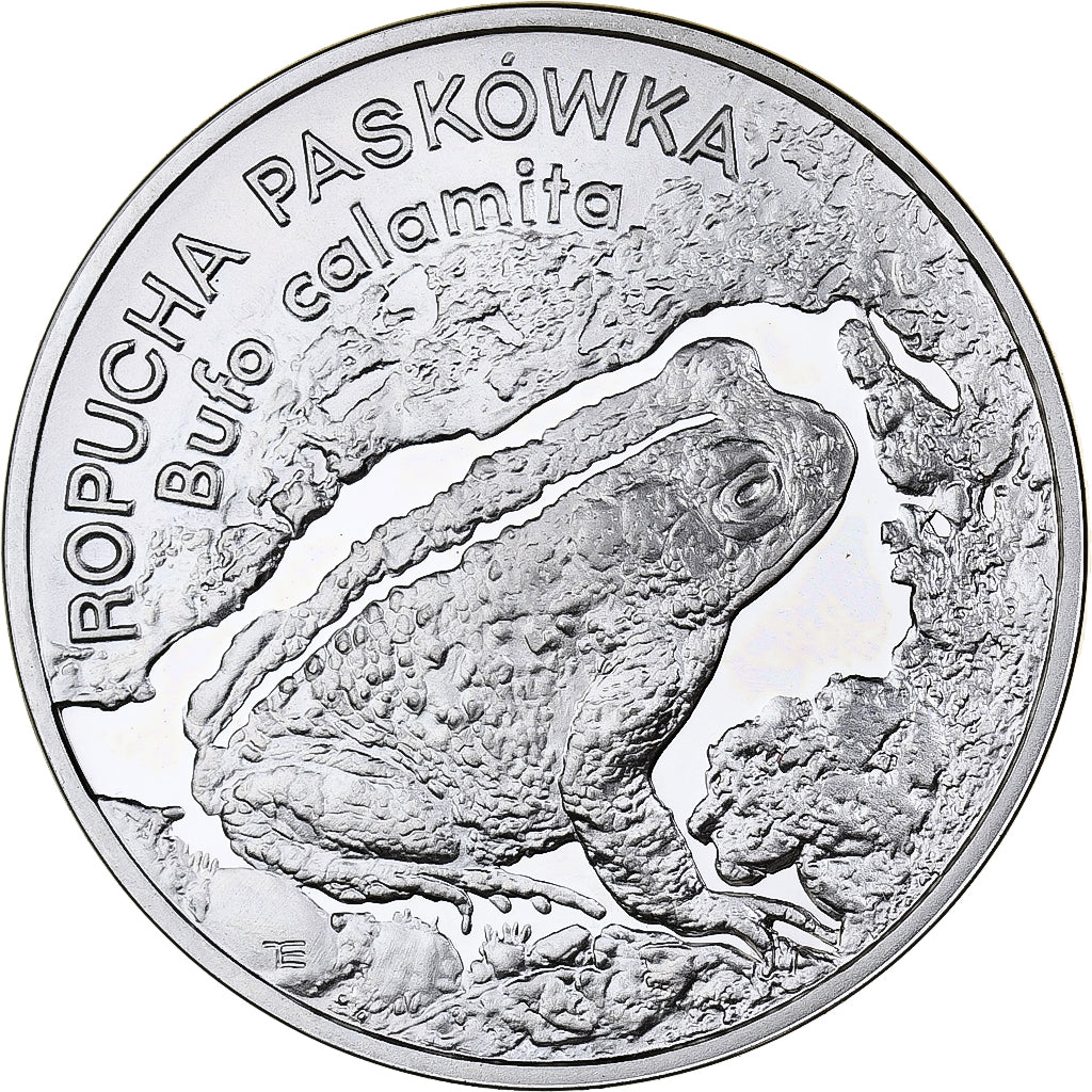 Poland, 20 Zlotych, Bufo Calamita, 1998, Warsaw, Proof, Silver, MS(65-70)