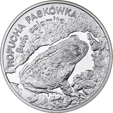 Poland, 20 Zlotych, Bufo Calamita, 1998, Warsaw, Proof, Silver, MS(65-70)